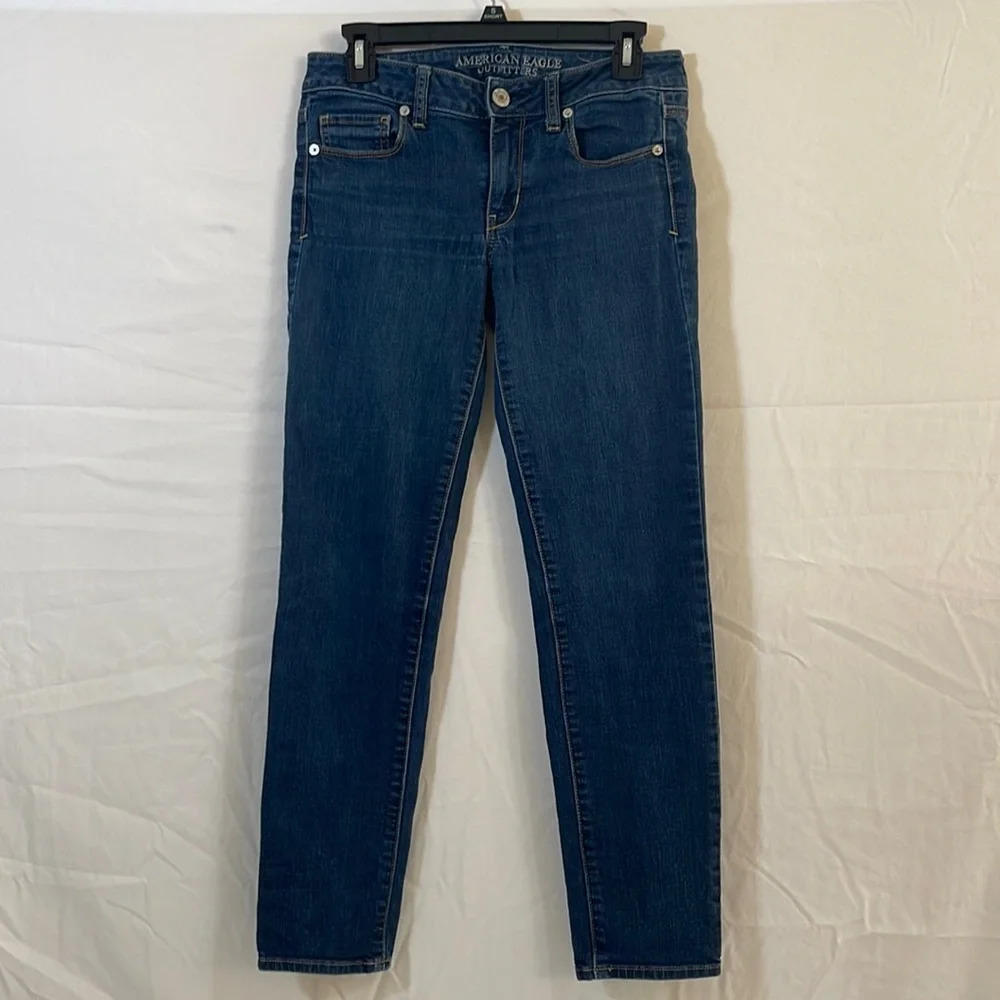 American Eagle skinny super stretch jeans 4S